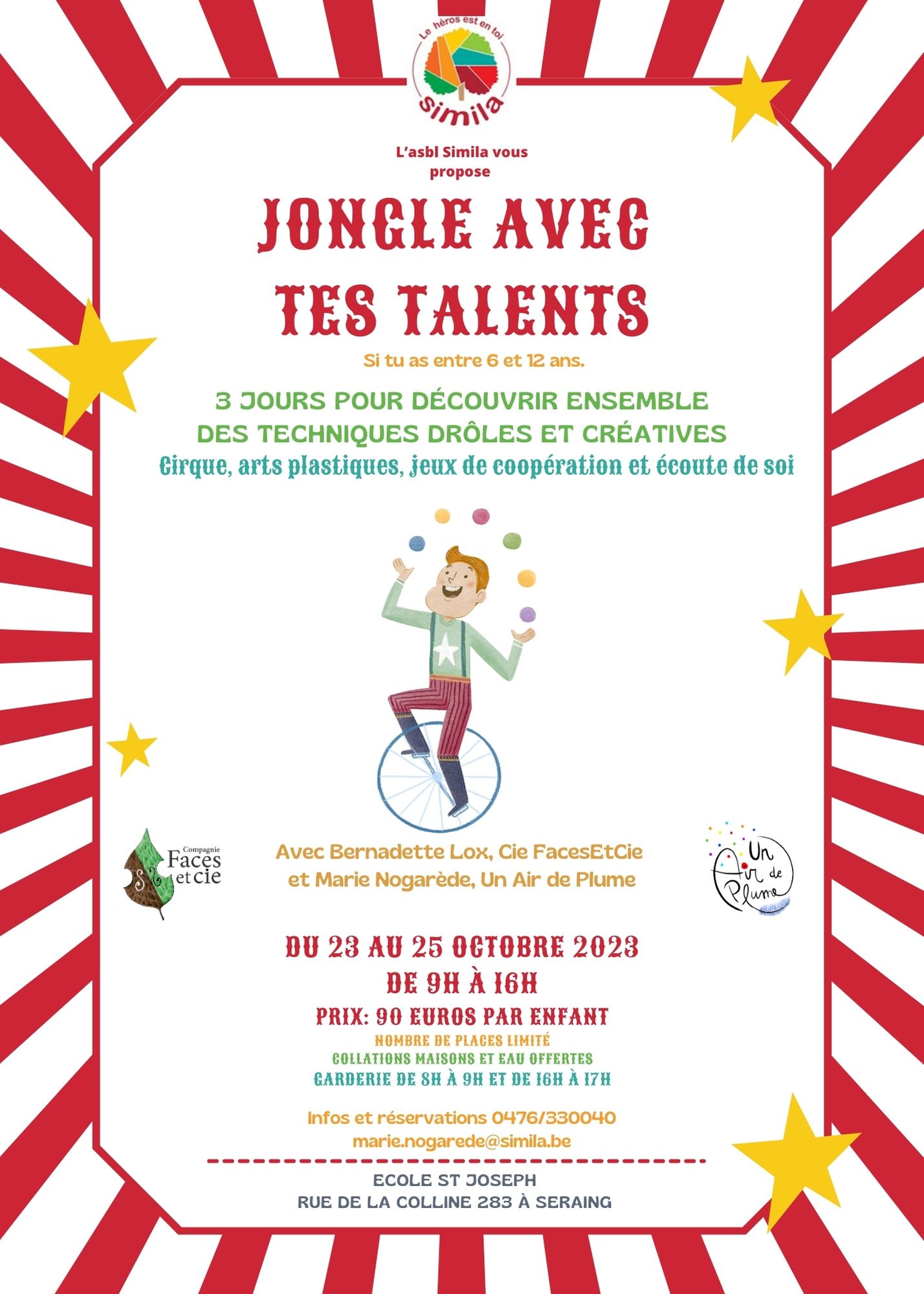 Jongle avec tes talents